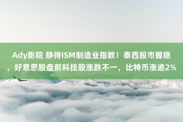 Ady影院 静待ISM制造业指数！泰西股市握稳，好意思股盘前科技股涨跌不一，比特币涨逾2%